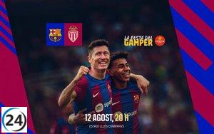 El Barça de Flick se enfrenta al Mónaco en el Trofeu Joan Gamper.