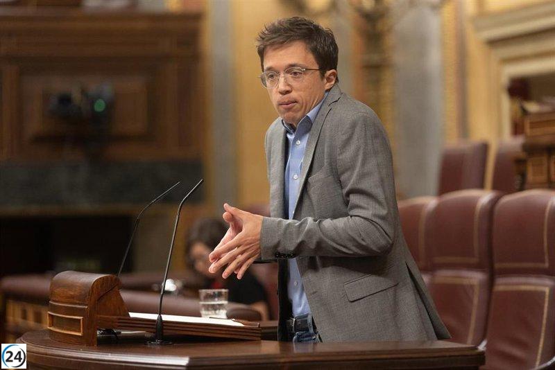 Sumar destacará su selo en las medidas de regeneración y negociará con PSOE y otros grupos de izquierda.