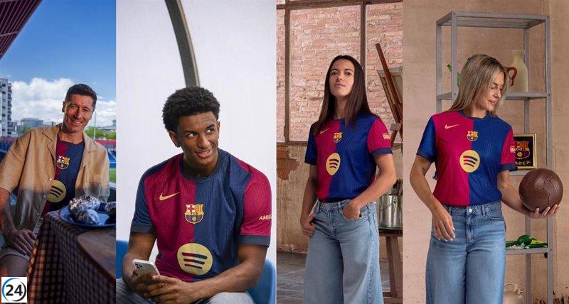 La camiseta del FC Barcelona conmemora su historia en su 125 aniversario.