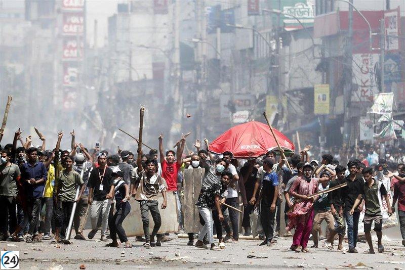 Bangladesh en crisis: protestas sin precedentes bajo toque de queda y censura digital