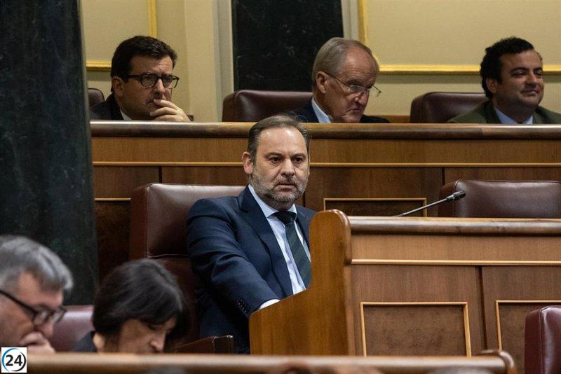 La Mesa del Congreso pospone la pregunta de Ábalos sobre un posible espionaje gubernamental.