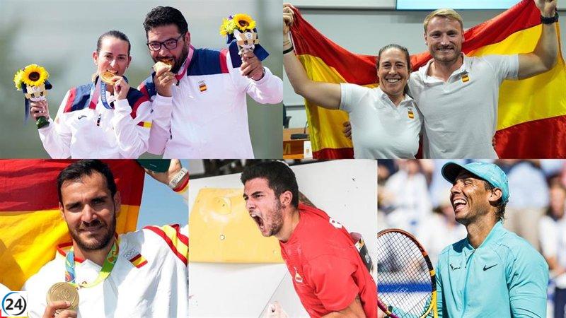 España lleva a París nueve atletas campeones olímpicos.