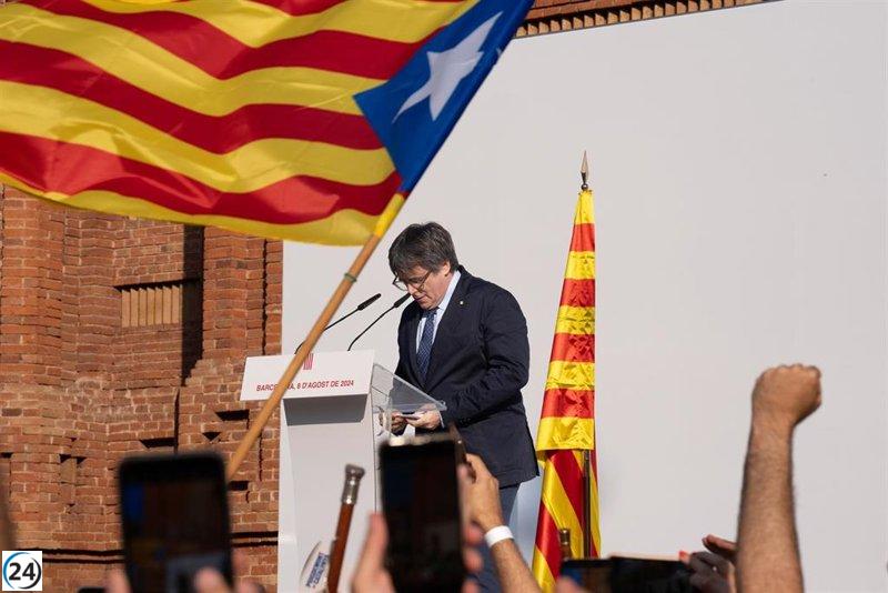 Puigdemont acusa al juez Llarena de retrasar intencionadamente sus recursos de amnistía ante el CGPJ.