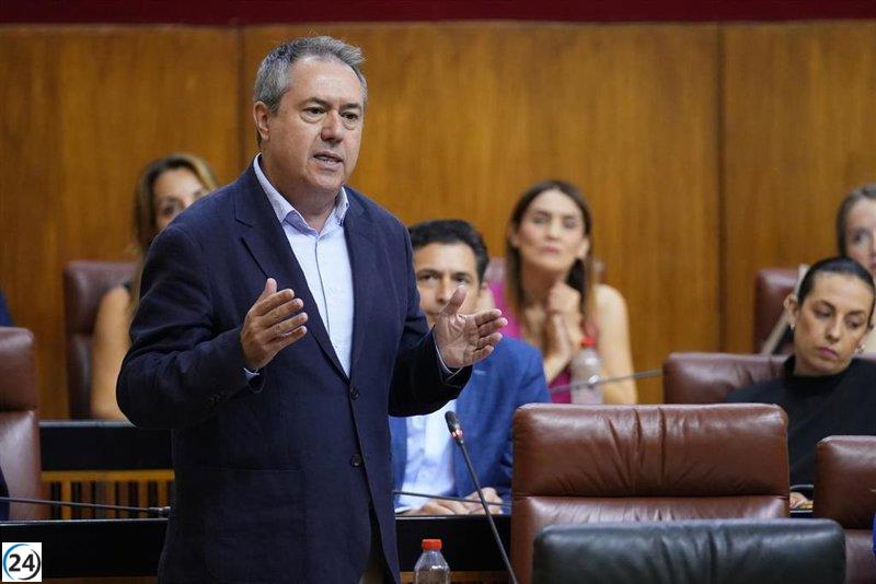 Espadas critica a la Junta por no defender la autonomía andaluza en 1977