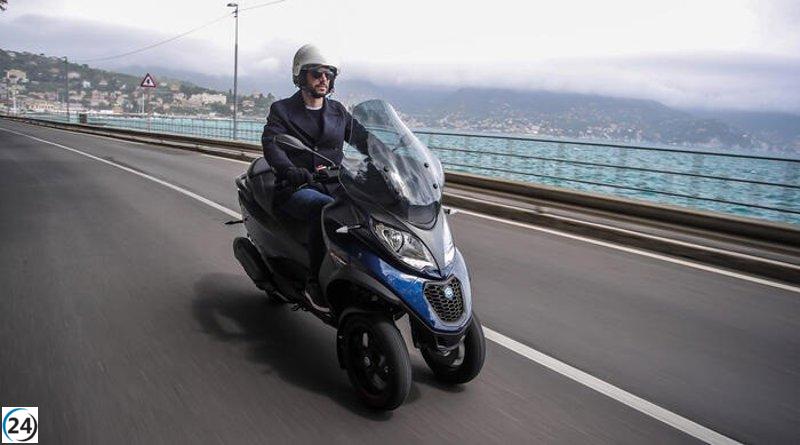 Piaggio obtiene una ganancia de 52,1 millones de euros en el primer semestre, con una disminución del 19,6%