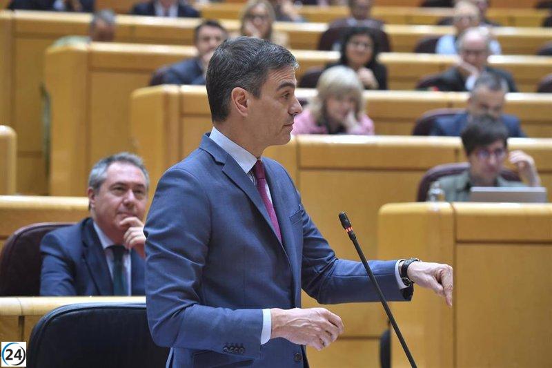 Sánchez prolonga su ausencia en el Pleno del Senado por séptimo mes consecutivo