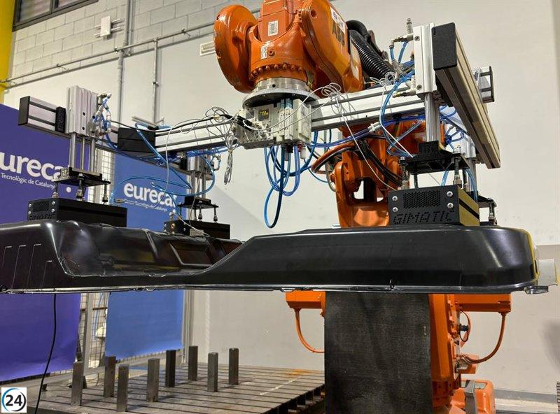 Eurecat crea robot innovador para reciclar baterías de autos eléctricos.