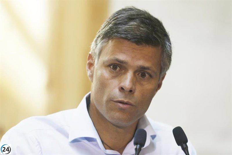 Leopoldo López asegura que Edmundo González es el presidente elegido y confía en que el Gobierno lo reconozca.