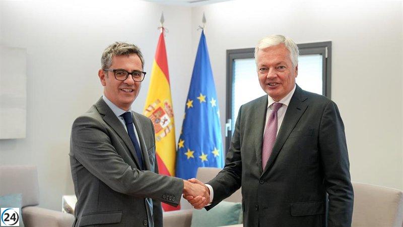 Reynders aprueba de manera positiva el Plan de Acción por la Democracia, según la Justicia.