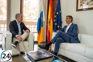 Sánchez se reunirá el 11 de octubre con los presidentes autonómicos de Canarias, Aragón y Navarra en Moncloa.
