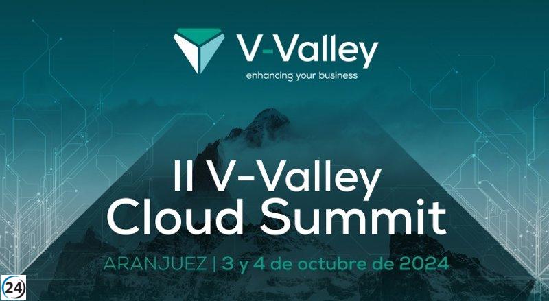 Segunda edición del Cloud Summit de V-Valley se llevará a cabo en Aranjuez los días 3 y 4 de octubre