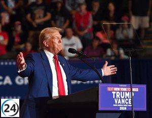 Trump culpa a Biden y Harris por la implicación de Estados Unidos en Ucrania: 