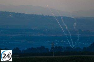 Israel neutraliza amenaza de misil lanzado desde Líbano hacia Tel Aviv.