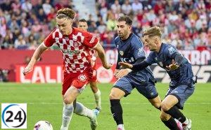 El Girona deja escapar puntos ante el Rayo en casa.