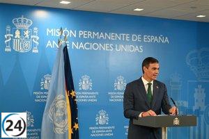 Sánchez critica el veto en el Consejo de Seguridad: llama a la coherencia y la reforma.