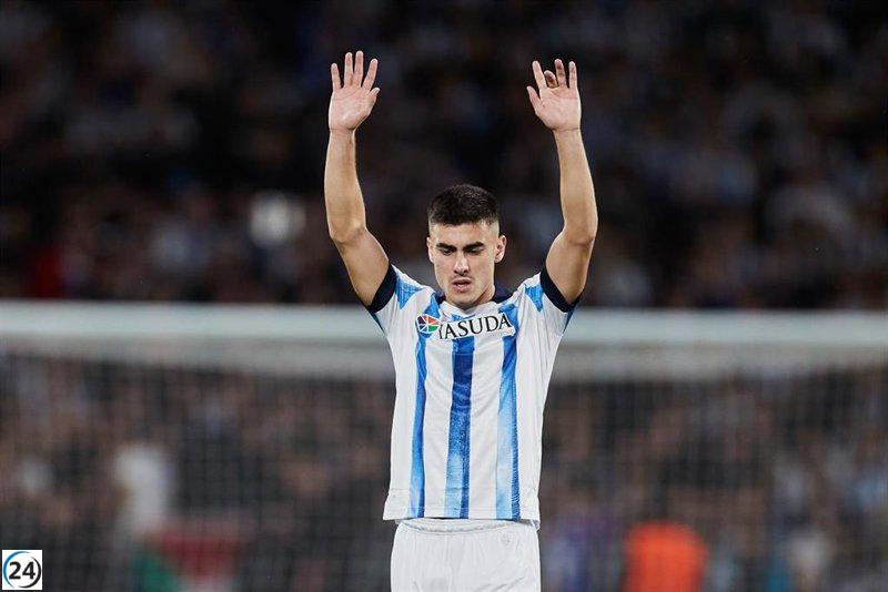 La Real Sociedad logra un empate en Niza en su debut en la Liga Europa.