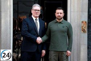 Starmer admite a Zelenski que situación en Ucrania es 