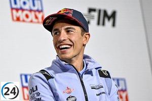 Marc Márquez emocionado por lo que resta de temporada en el Mundial.
