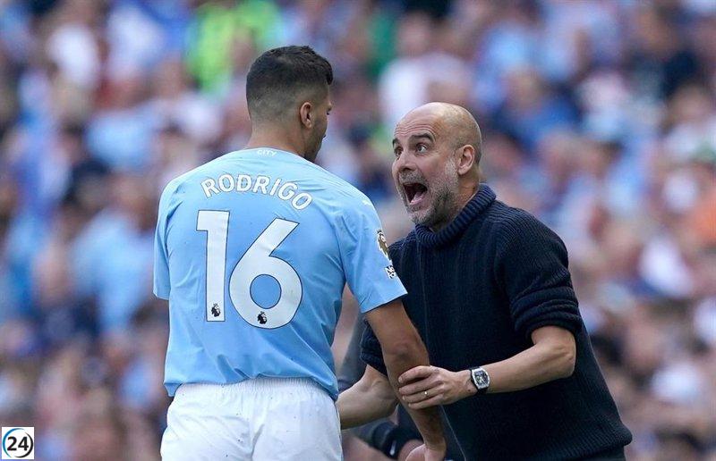 Guardiola considera que Rodri ya no jugará más esta temporada