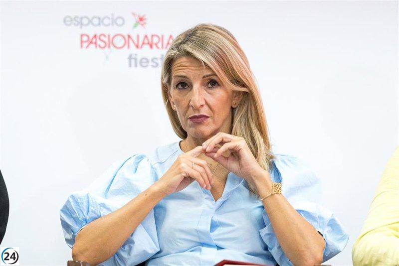 Yolanda Díaz critica el ataque de Irán a Israel y exige medidas contra Netanyahu.
