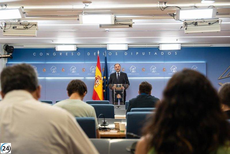 Anticorrupción solicita investigación sobre Ábalos por su posible implicación en operativa de trama corrupta.