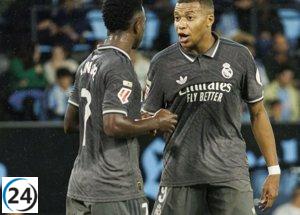 Mbappé y Vinícius brillan en la victoria del Real Madrid en Balaídos.
