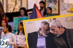 Imágenes de Sinwar difundidas por las FDI antes del ataque del 7 de octubre.
