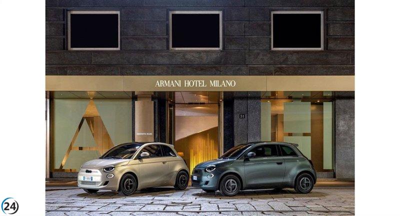 Colaboración de Fiat y Giorgio Armani: lanzan 500e totalmente eléctrico.