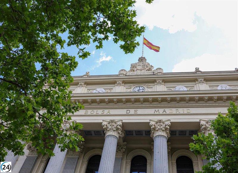 La bolsa española cae más del 1% y se sitúa cerca de los 11.700 puntos en la jornada.