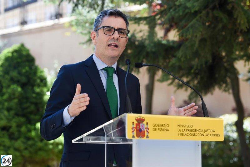 Bolaños insta a respetar autonomía judicial ante petición de imputación de Ábalos.