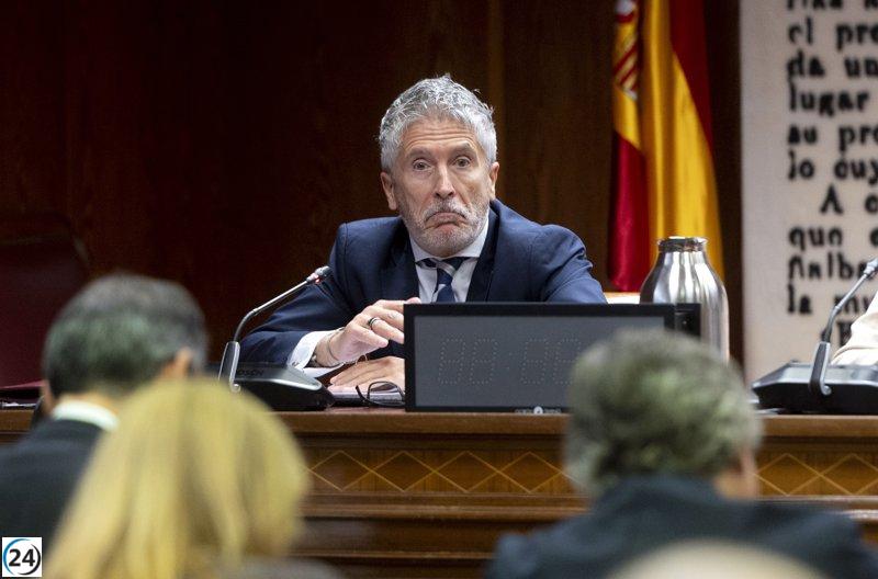 Marlaska niega cualquier vinculación de Interior con la trama de Koldo, y asegura no haber sospechado de Ábalos.