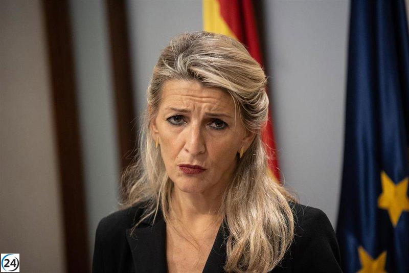 Yolanda Díaz defiende su determinación ante Errejón ante acusaciones de hipocresía del PP.