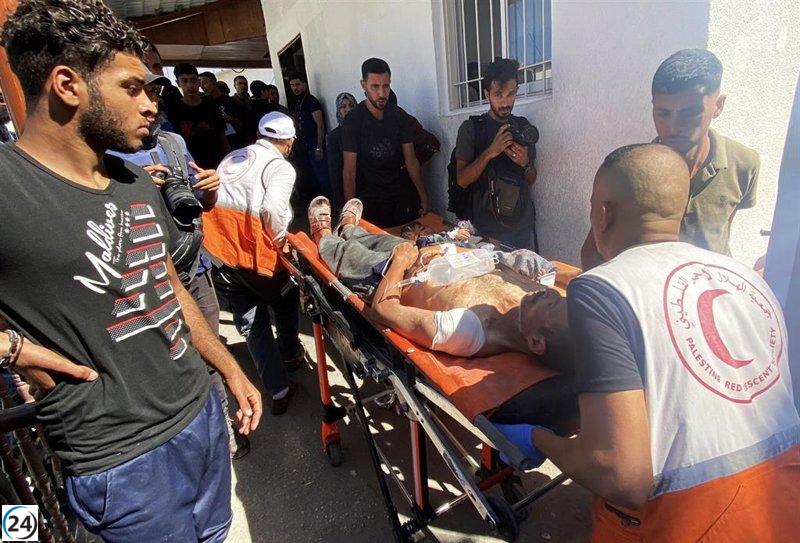 La OMS alerta sobre un nuevo bombardeo a un hospital en Gaza.