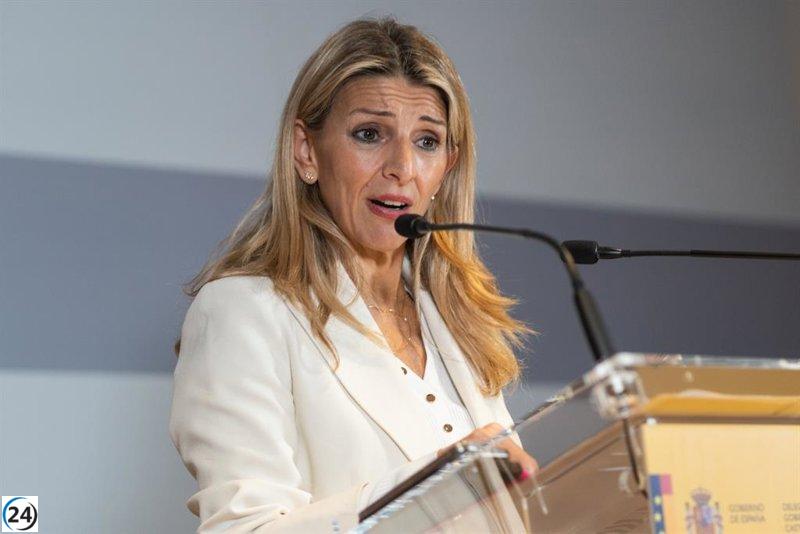 Yolanda Díaz critica al PP por oponerse a la designación de Ribera como comisaria europea: