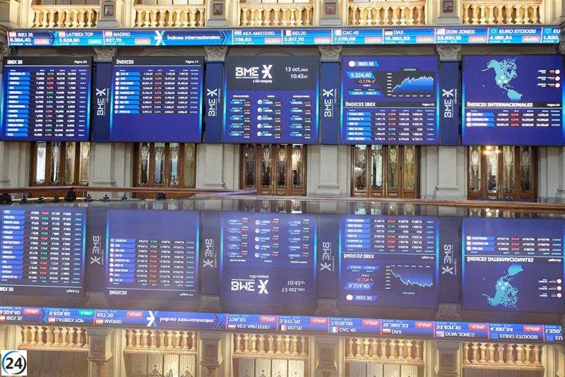 El Ibex 35 se desploma un 1,85% y baja de los 11.400 puntos, con pérdidas generalizadas.