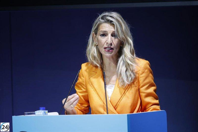 Díaz abre hoy el Congreso Internacional del Trabajo en Madrid, un evento de dos días.