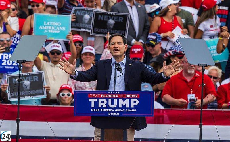 Trump designa a Marco Rubio como nuevo secretario de Estado.