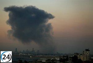 Israel lanza bombardeos en el sur de Beirut tras orden de evacuación.