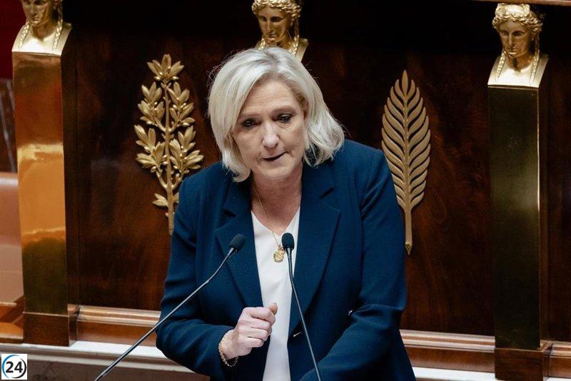 Le Pen denuncia un intento de 