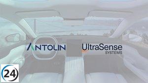 Antolin y UltraSense Systems forjan alianza para innovar en tecnologías táctiles automotrices.