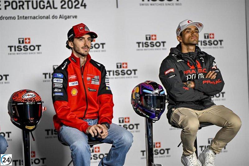 Bagnaia: “Mi posible título depende de un error de Jorge Martín”