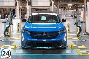 Palencia celebra la producción del Renault Rafale: el vehículo número 8 millones es un híbrido enchufable.