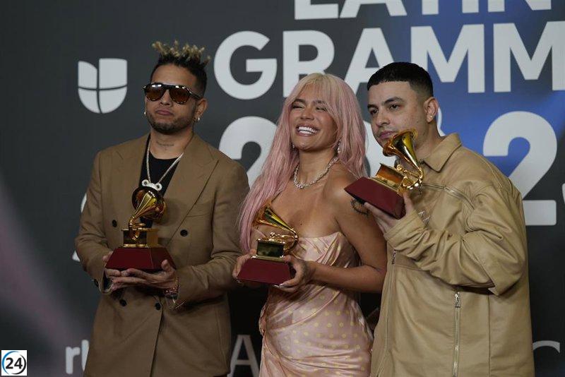Los Latin Grammy celebran su 25ª edición en Miami.