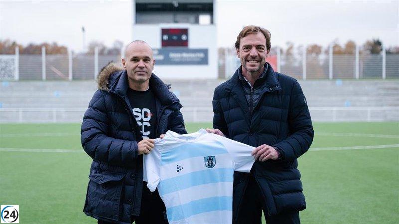 Andrés Iniesta asume un papel clave en la gestión del FC Helsingør en Dinamarca.