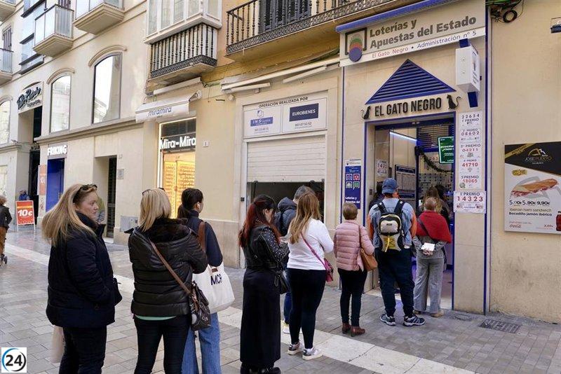 El gasto medio en lotería para el Sorteo de Navidad 2024 será de 73,84 euros por español, un incremento de 2,17 euros respecto al año anterior.