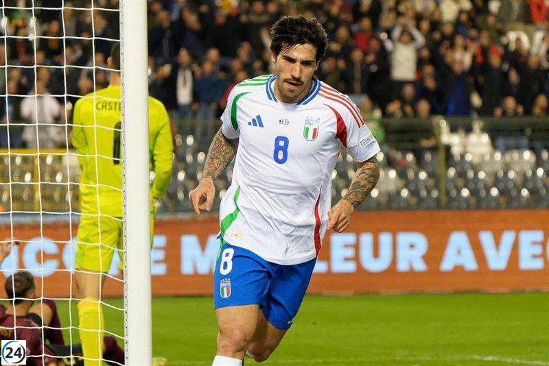 Italia y Francia avanzan a los cuartos de final de la Liga de Naciones.