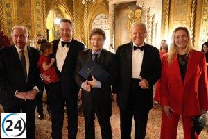 Trump y Milei consolidan su alianza en Florida en su primer encuentro post victoria del magnate.