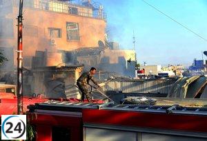 Los ataques israelíes en Siria dejan un saldo de 20 fallecidos.