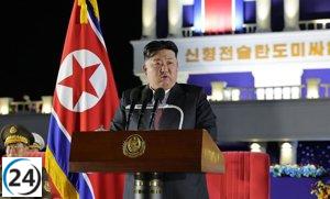 Kim Jong Un impulsa la producción en masa de drones suicidas.