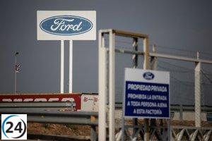 Ford reinicia sus operaciones matutinas en Almussafes tras la interrupción por la nueva DANA.